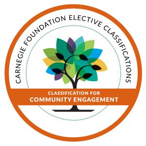 The seal of the classification for community engagement